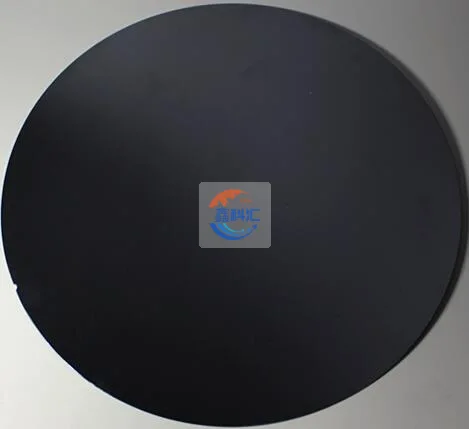 Dark circular InP wafer from the Xinkehui InP product brochure